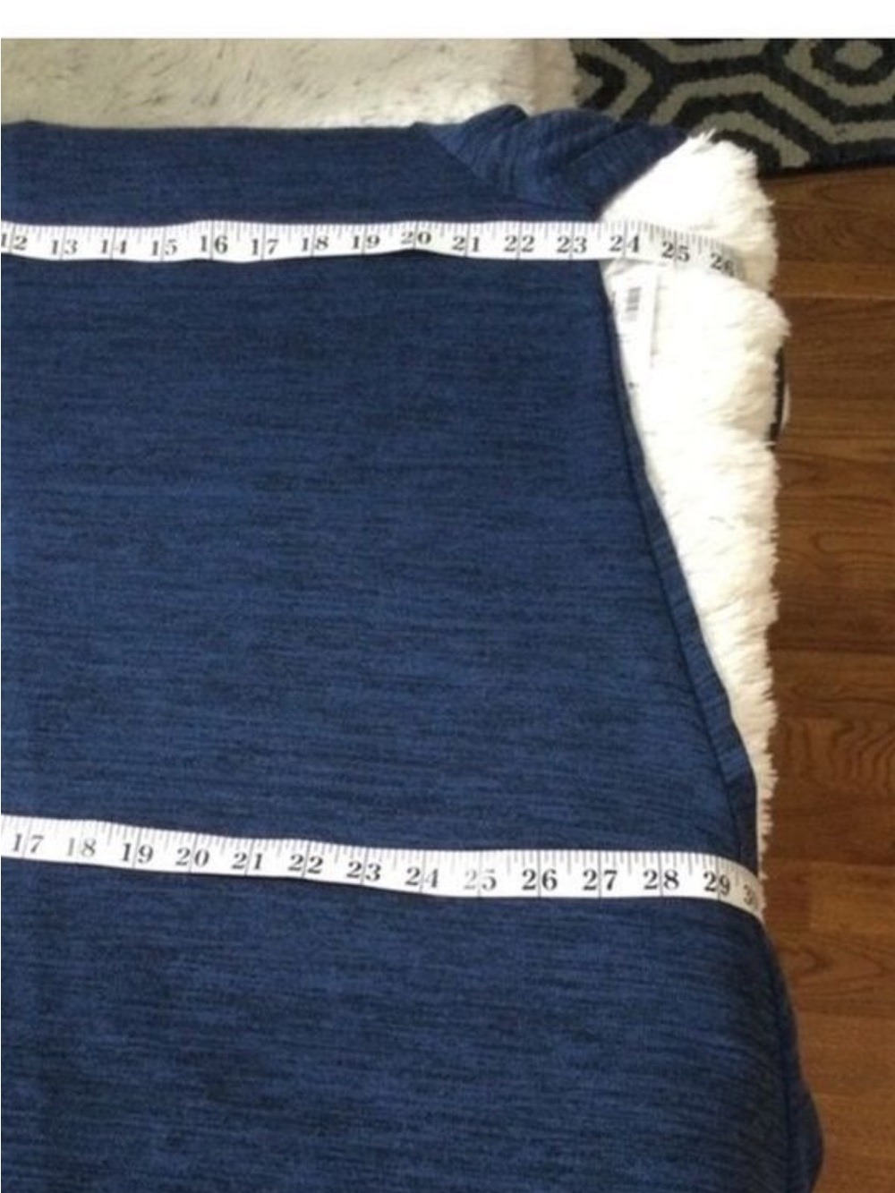 Old Navy Navy Blue Swing Dress XXL NWT Long Sleeve Soft Knit Casual Dress - Picture 7 of 11